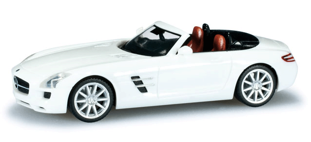 Mercedes-Benz SLS AMG Roadster  - Assembled -- Top Down, Various Standard Colors-1