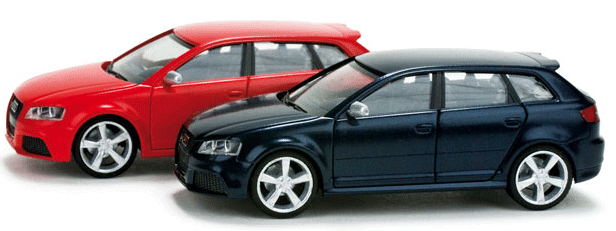 Audi RS3 Sportback - Assembled -- Various Standard Colors