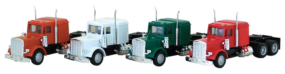 American Trucks - Tractor Only - Peterbilt -- Conventional w/Long Chassis, Sleeper & Dual Rear Axles - Painted-2