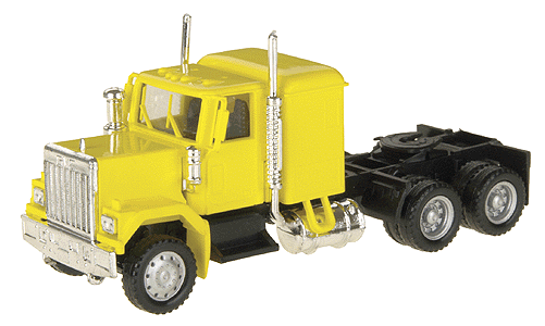 American Trucks - Tractor Only - GMC General 3-Axle long Chassis -- Painted