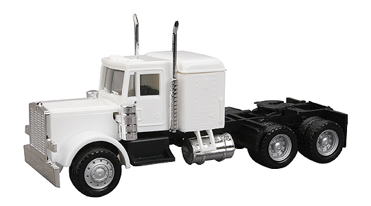 Tractor Only Peterbilt Long Tractor w/New Grille -- White