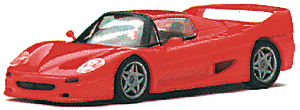 Ferrari F-50 Hi-Tech - Assembled -- Various Standard Colors-1