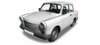 Automobile Trabant 1.1 Sedan - Assembled -- Various Colors-1