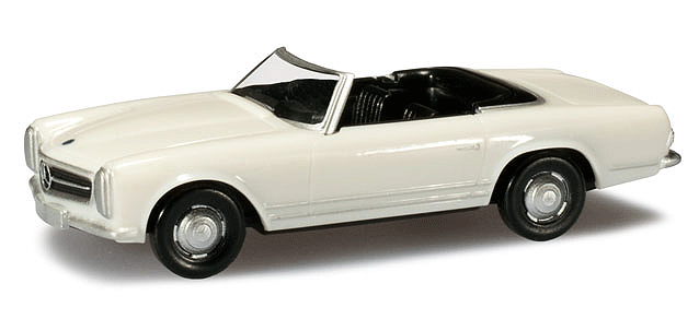 1970-1989 Mercedes-Benz 280SL Convertible - Assembled -- Top Down, Various Standard Colors