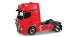 Mercedes Actros Gigaspace 2-Axle Tractor Only w/Bull Bar & Lights - Assembled -- Black-2