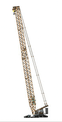 Liebherr LR 1600/2 Crane - Assembled -- Liebherr (yellow, white, German Lettering)-1