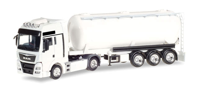 MAN TGX XXL Tractor w/Bulk Silo Trailer - Assembled -- Various Standard Colors
