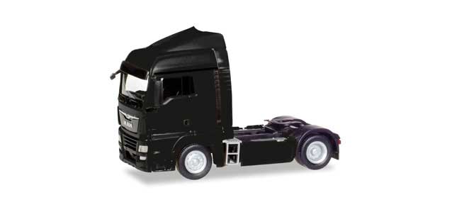 MAN TGX XLX Euro 6C Tractor Only - Assembled -- Black