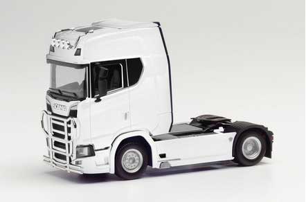 Scania CS 20 High-Roof Tractor Only w/Bumper Light Bar - Assembled -- Various Standard Colors