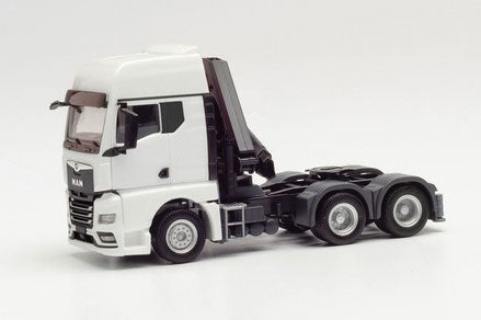 MAN TGX Tractor Only with Hoist - Assembled -- Red