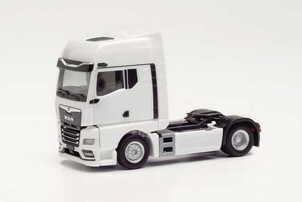 MAN TGX GX 2-Axle Tractor Only - Assembled -- White