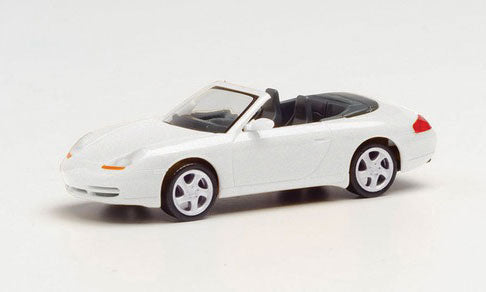 Automobile Porsche -- 911 Carrera 4 Convertible Coupe w/Top Down-Metallic Paint