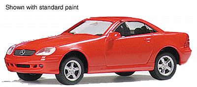 European Automobiles - Mercedes -- SLK 2-Door Hardtop Roadster - Restyled 2000 Model - Metallic Paint
