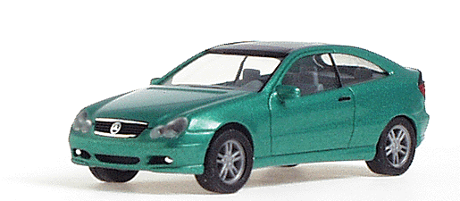 European Automobiles - Mercedes -- C-Class 2-Door Hardtop Sport Coupe - Metallic Paint