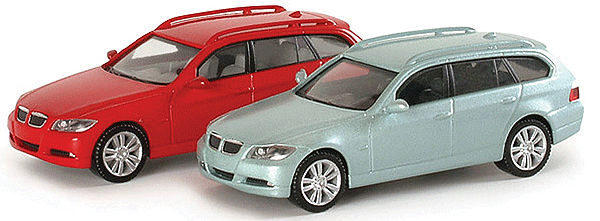 European Automobiles - BMW - 3-Series T 4-Door Station Wagon -- Metallic Paint