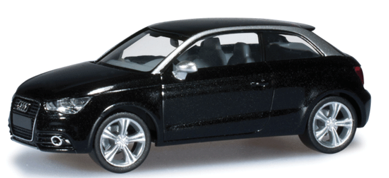 Audi A1- Assembled -- Audi Parts (red, graphite)-1