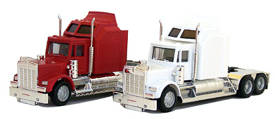 American Tractor Only - Kenworth W-900 -- Extra-Large Sleeper (Undecoated, white)