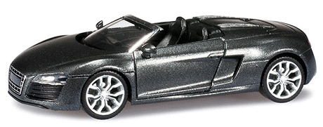 Audi R8 Spyder V10 - Assembled -- Top Down, Various Standard Colors