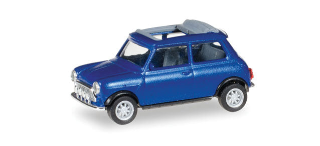 Mini Cooper w/Folding Roof - Assembled -- Various Metallic Colors