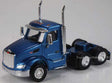 Peterbilt 579 3-Axle Day-Cab Tractor Only 2 Pack - Assembled -- Blue