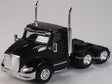 Kenworth T680 3-Axle Day-Cab Tractor Only 2 Pack - Assembled -- Black