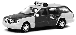 MB E 320 T-model fire