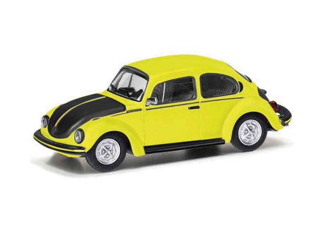 Volkswagen Old Beetle 1303 - Assembled -- Yellow, Black