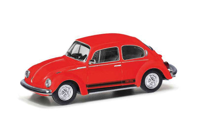 Volkswagen Old Beetle 1303 - Assembled -- Red, Black