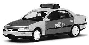 Emergency Vehicle - Opel -- Police - Omega Sedan