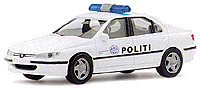 Emergency -- Peugeot 406 Sedan Copenhagen, Denmark, Police (white, black)