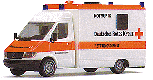 Mercedes-Benz Sprinter Ambulance - Assembled -- German Red Cross Sprinter Ambulance - City of Hanau (white, orange)