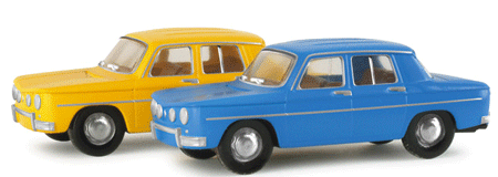Herpa Magic -- Renault 8 Gordini, pkg(2)