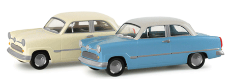 Herpa Magic -- Ford Taunus 12M, pkg(2)