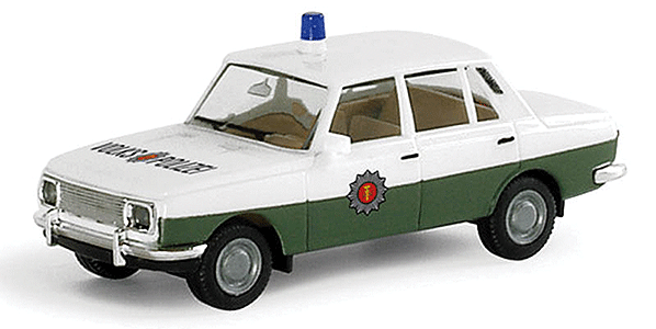Emergency - Police Vehicles - Wartburg -- 1966 353 4-Door Sedan - Volkspolizei