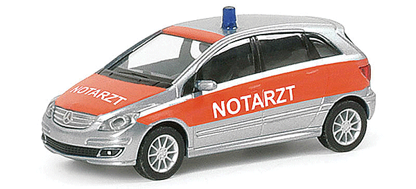 Emergency - Mercedes -- B-Class 4-Door Hatchback Emergency Doctor (silver, orange)