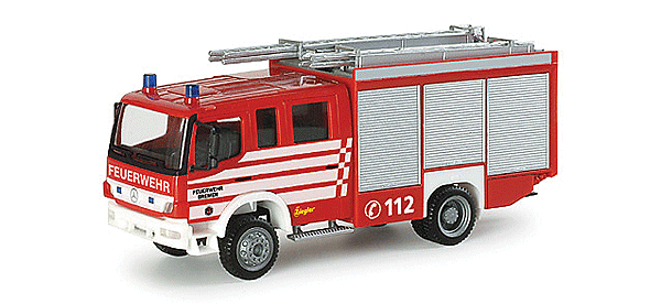 European Emergency -  Mercedes Benz Atego Lf 20/16 -- Bremen Fire Truck