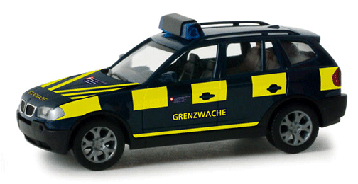 SUV - BMW X3 -- Swiss Border Patrol