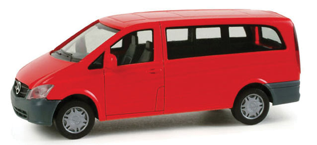 Mercedes Vito Passenger Van -- Red