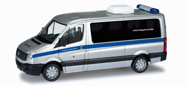 Volkswagen Crafter Van w/Standard Roof - Assembled -- BAG Healthcare (silver, blue, black, German Lettering)