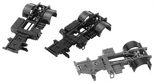 Modern Semi Truck Chassis Set