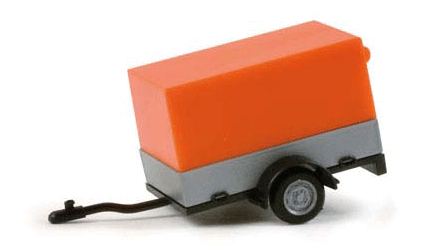 Trailer Only -- 2-Axle Utility Trailer (Use w/Cars, SUVS or Pick-Ups, Various Colors)-1