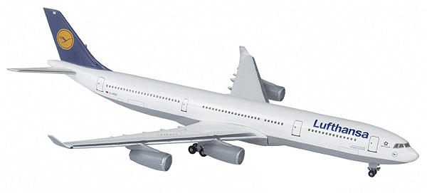 Airplanes -- Airbus 340-300 Lufthansa