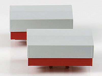 Truck Accessories -- Covered Flatbed Ballast Carrier for Heavy Tractor pkg(2)