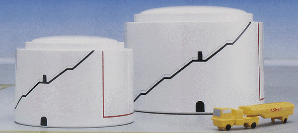 Airport Accessories - Fuel Tank -- White