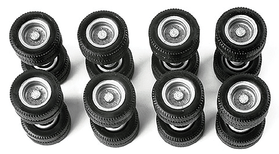 Truck Accessories - Hypoid Axles -- Painted Silver pkg(8)