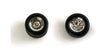 Truck Accessories - Chrome-Plated -- Wheelset for Tractors pkg(5)