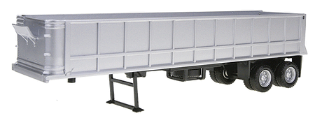 36' Gravel Dump Trailer - Assembled -- Silver