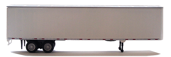 Semi Trailer (No Tractor) -- 45' Intermodal Box Van Trailer