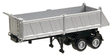 27' Gravel Dump Trailer - Assembled -- Silver