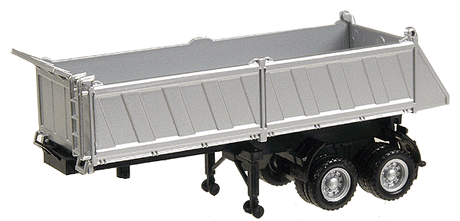 27' Gravel Dump Trailer - Assembled -- Silver
